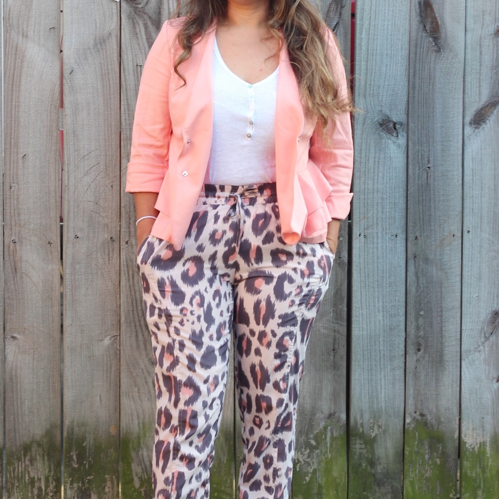 Peach Blazer